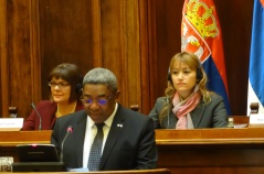 7. februar 2017. Posebna sednica Odbora za spoljne poslove - obraćanje predsednika Narodne skupštine Republike Madagaskar